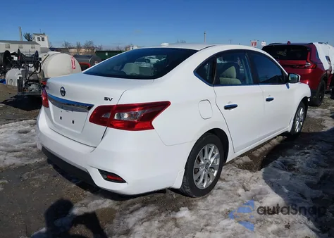 2016 Nissan Sentra Sv from USA, damaged, VIN 3N1AB7AP1GY231186